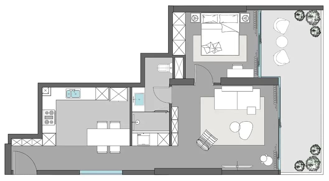 Dreamlife Residences 1 Bedroom