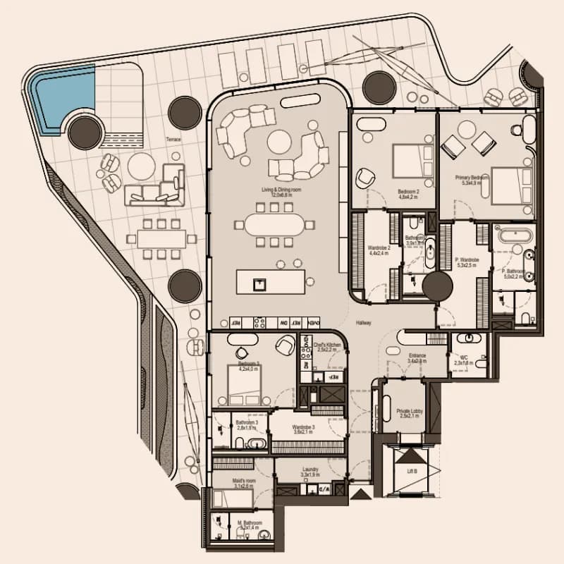 Eywa Way of Water 3 Bedroom