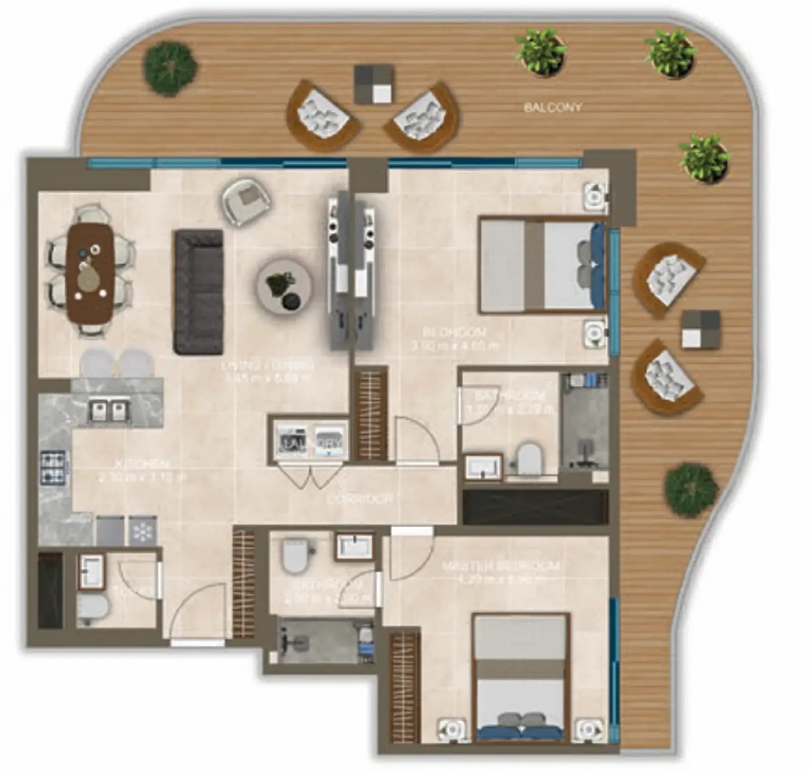 Nova Tower 2 Bedroom