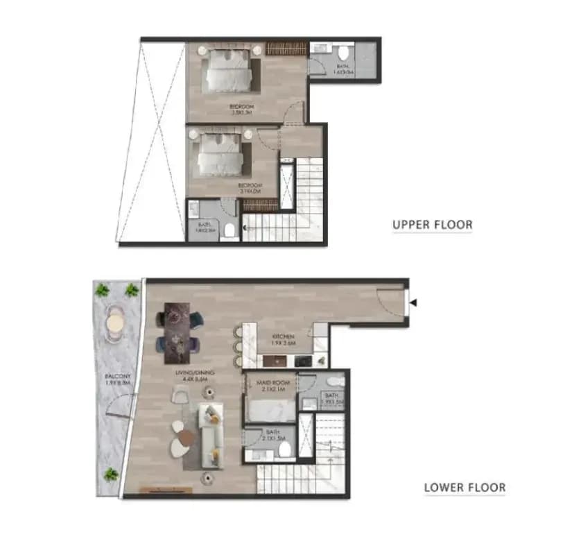 The Beach House 2 Bedroom