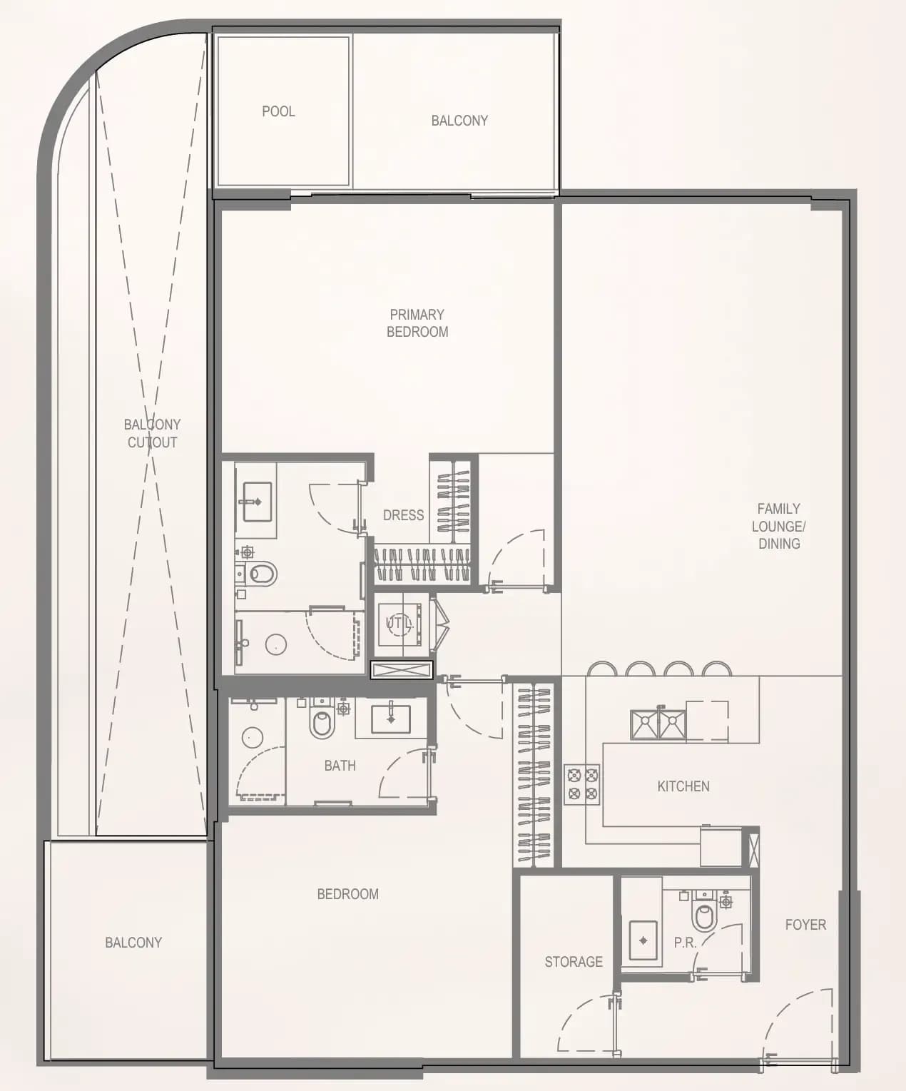 Bayview Boulevard 2 Bedroom