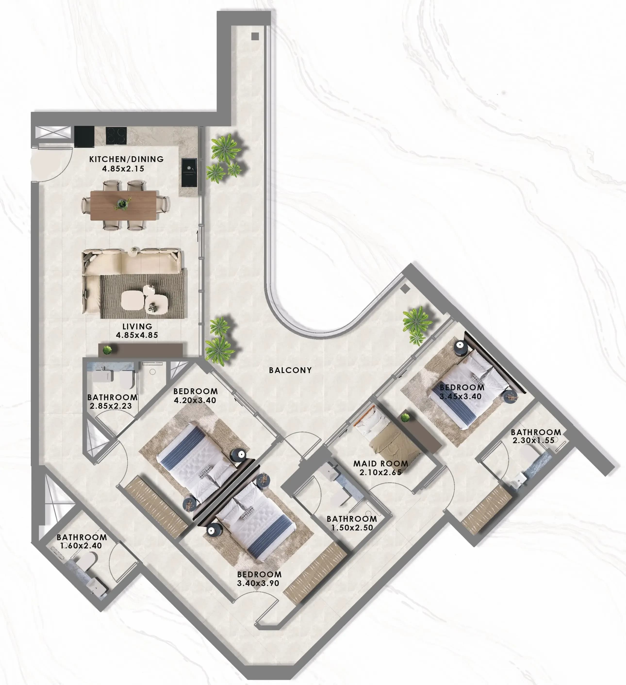 Floarea Lakes 3 Bedroom