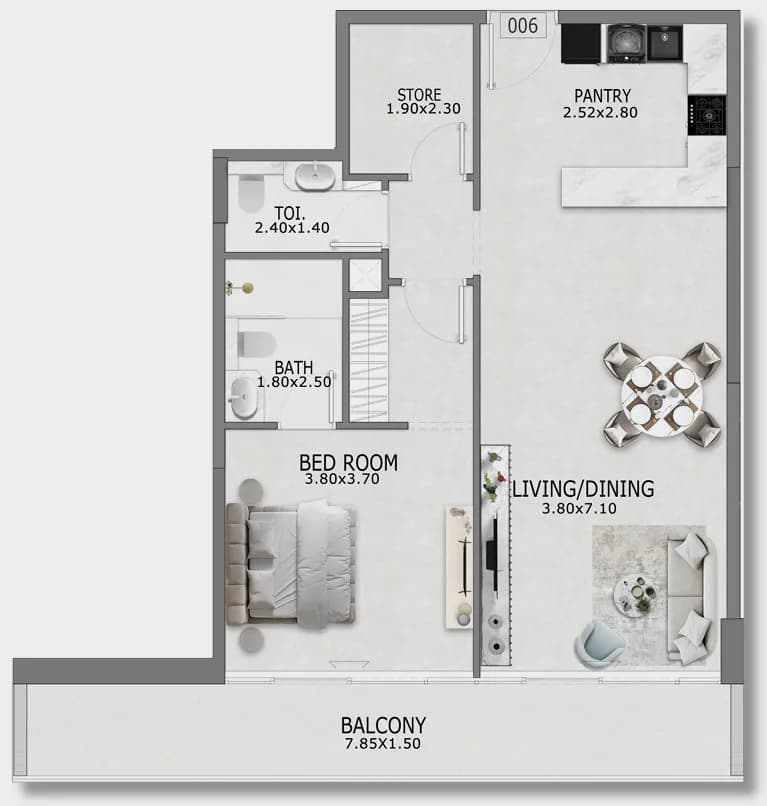 Casa Altia 1 Bedroom