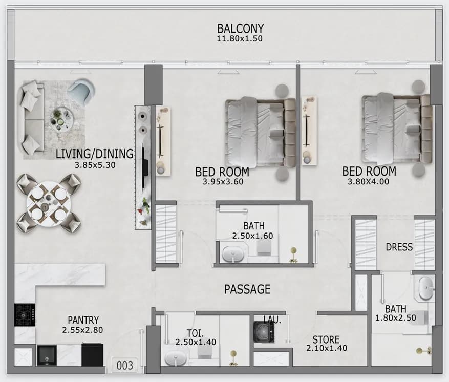 Casa Altia 2 Bedroom