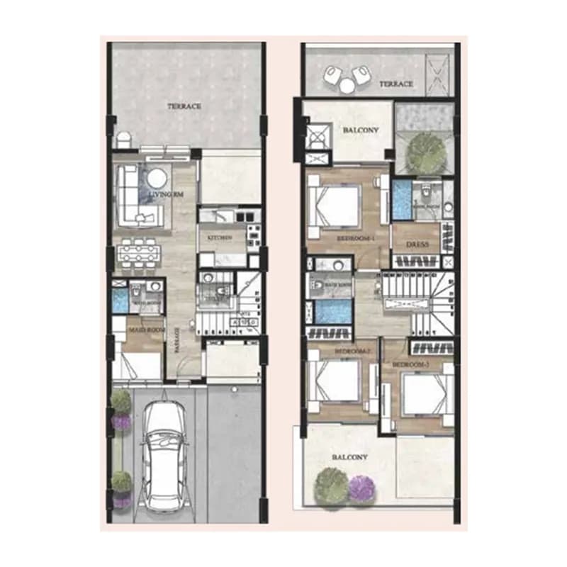Terva Homes 3 Bedroom