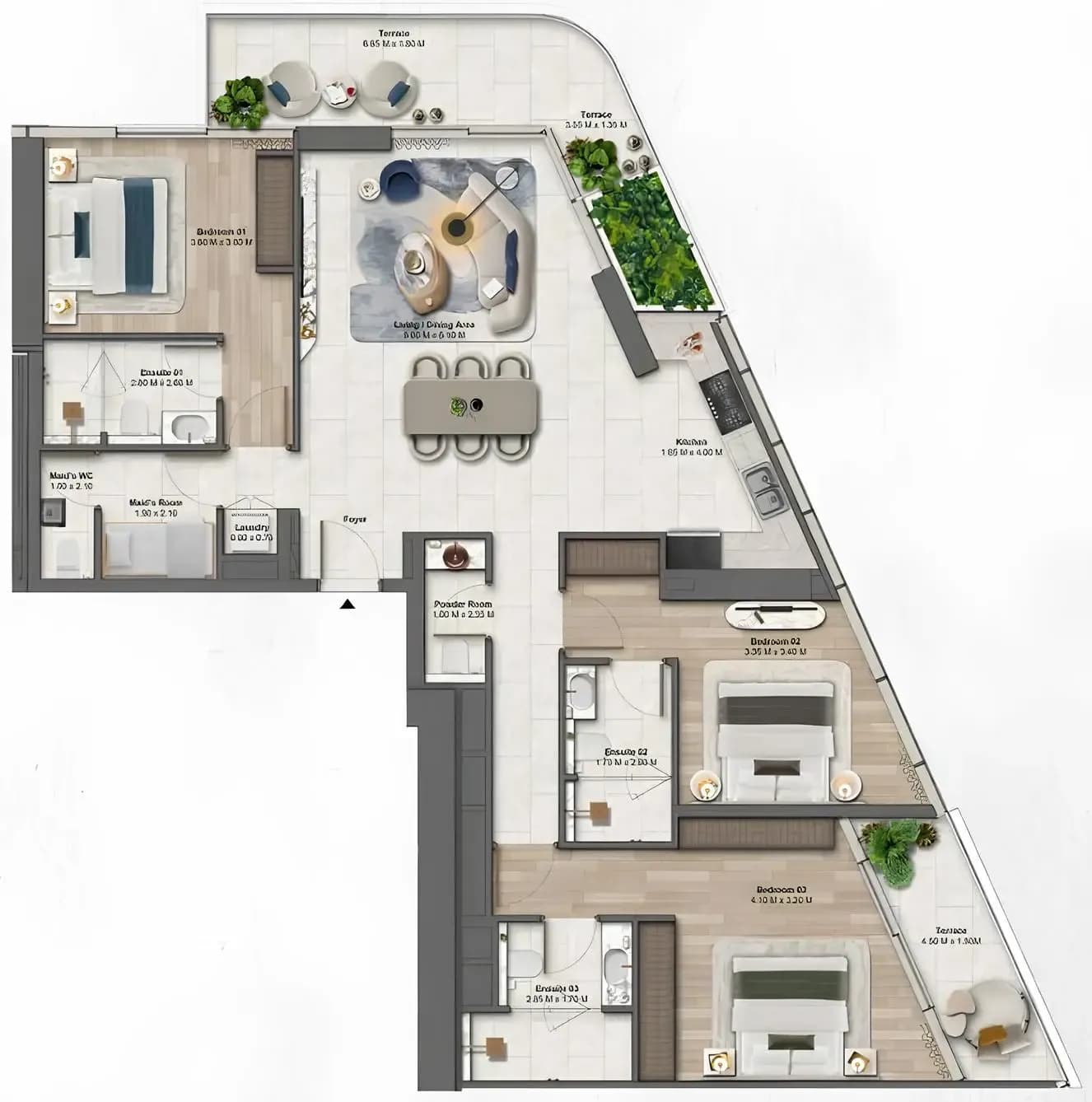 Soulever by Beyond 3 Bedroom