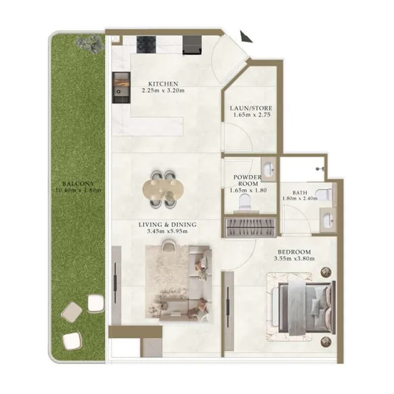 Ryze Residences by AUM Development 1 Bedroom