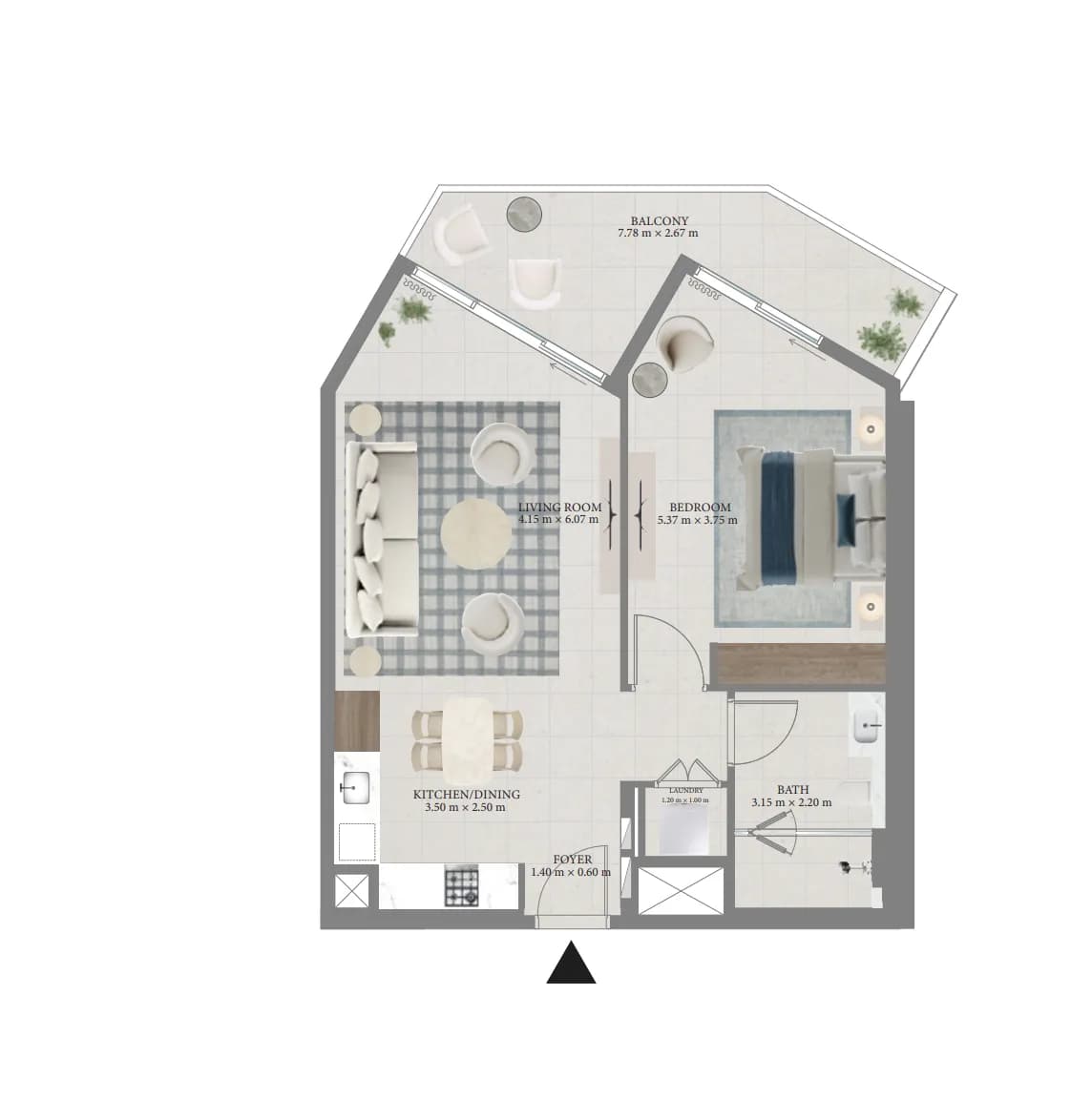 Fior 1 1 Bedroom
