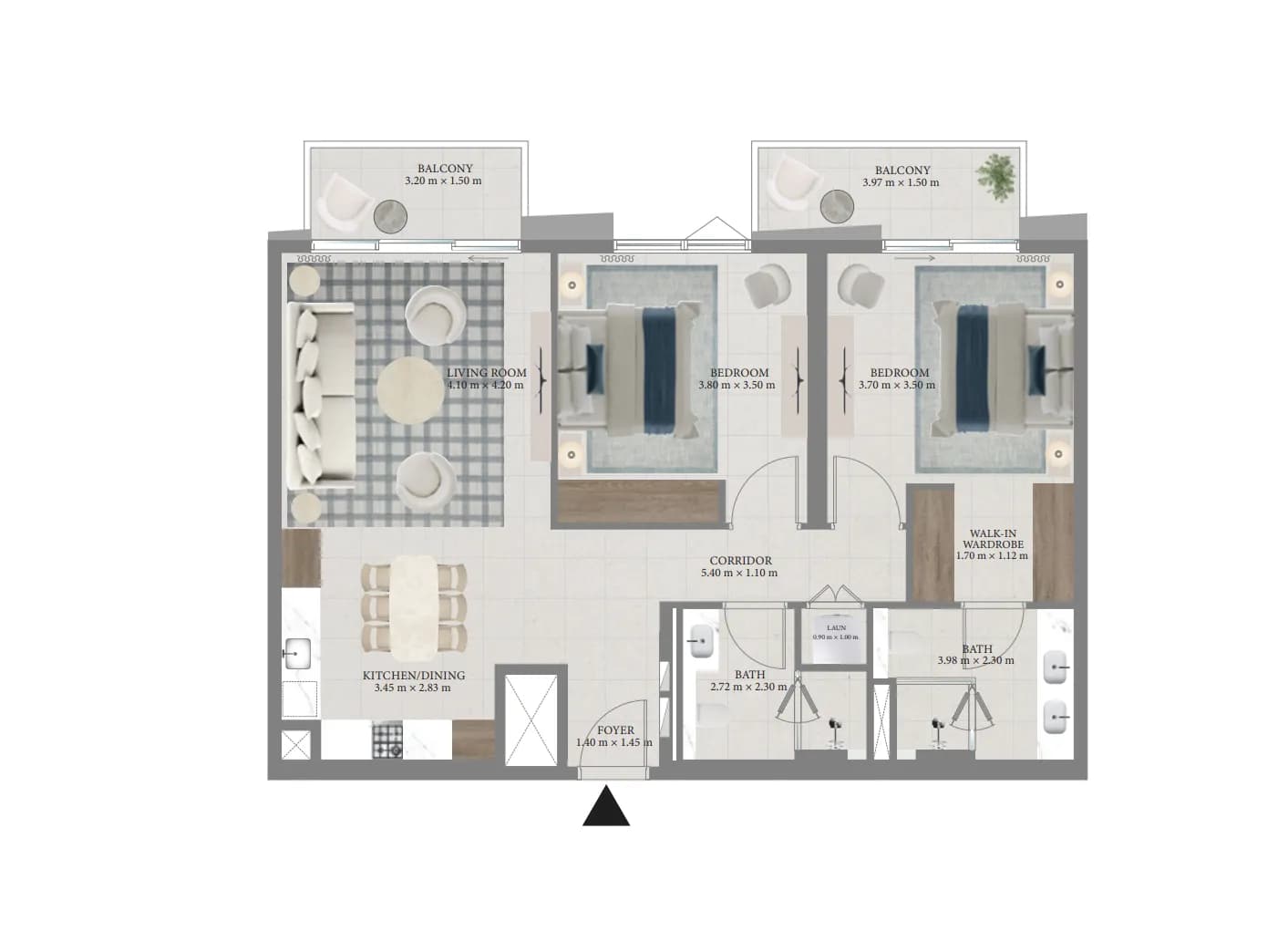 Fior 1 2 Bedroom