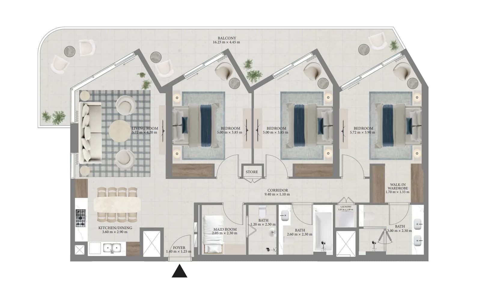 Fior 1 3 Bedroom