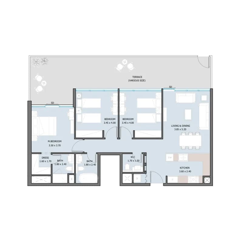 Sila 3 Bedroom