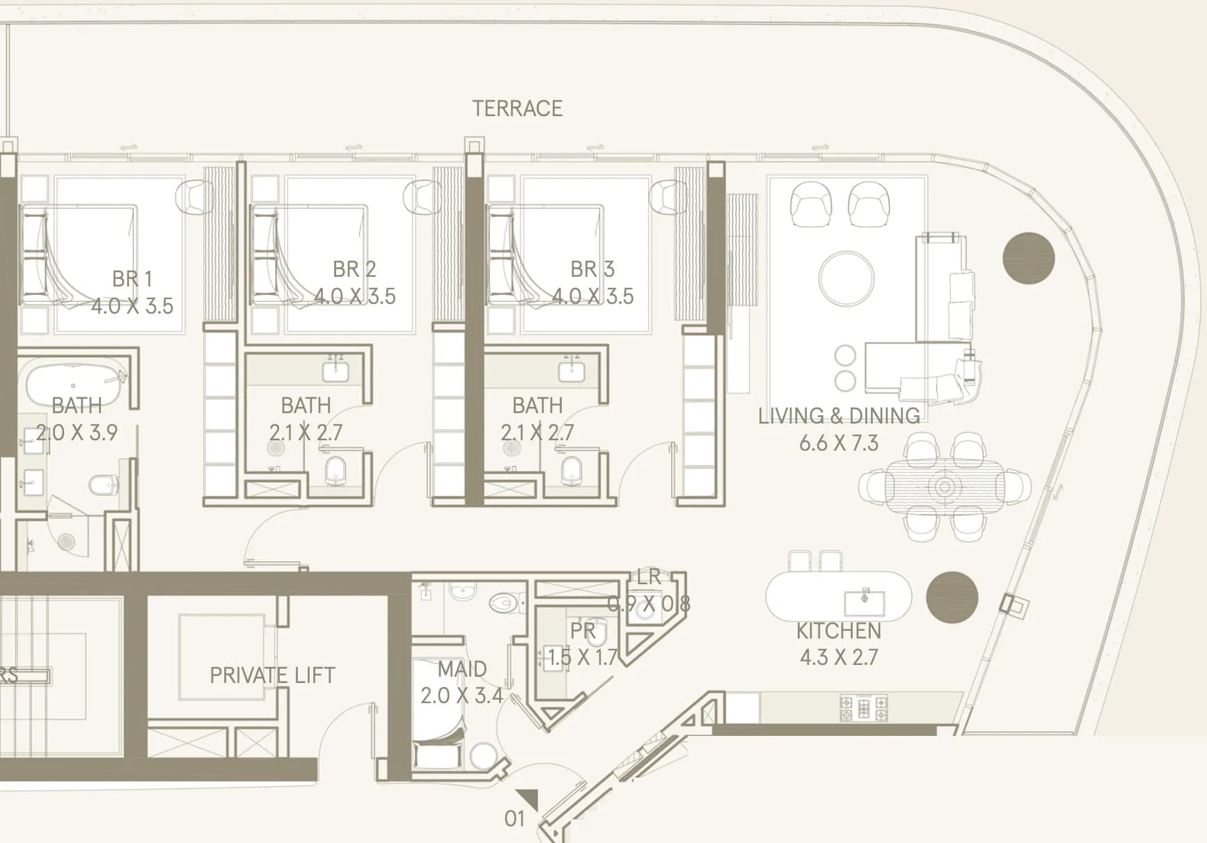 Saas Hills 3 Bedroom