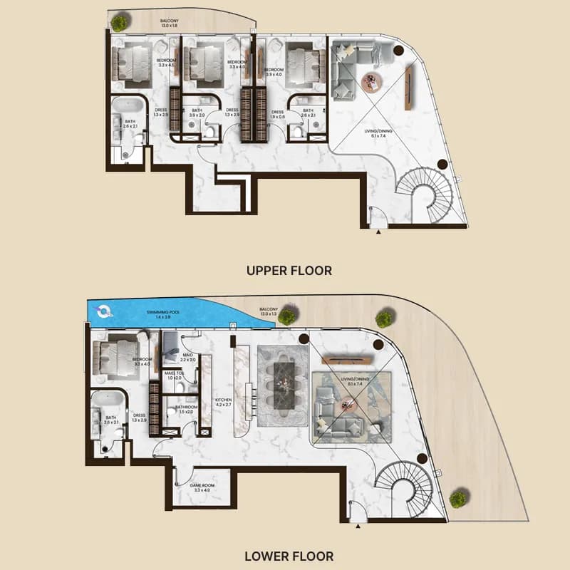 Saas Hills 4 Bedroom