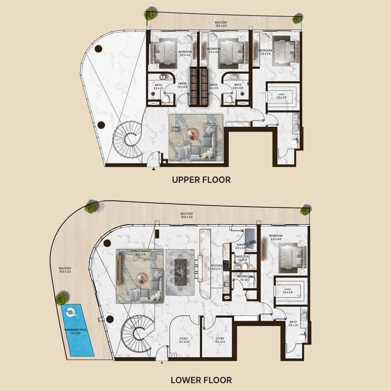 Saas Hills 4 Bedroom