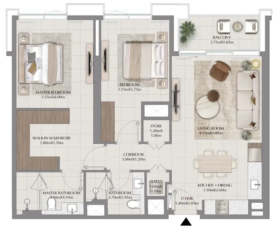 Terra Woods 2 Bedroom