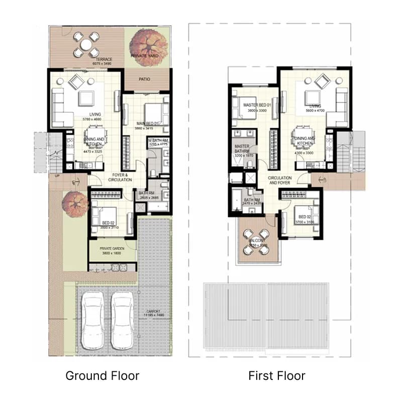 Urbana 2 Bedroom
