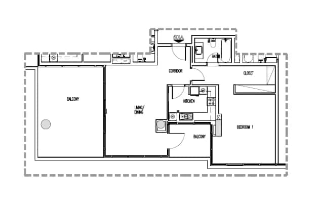Damac Hills - Park Town 1 Bedroom