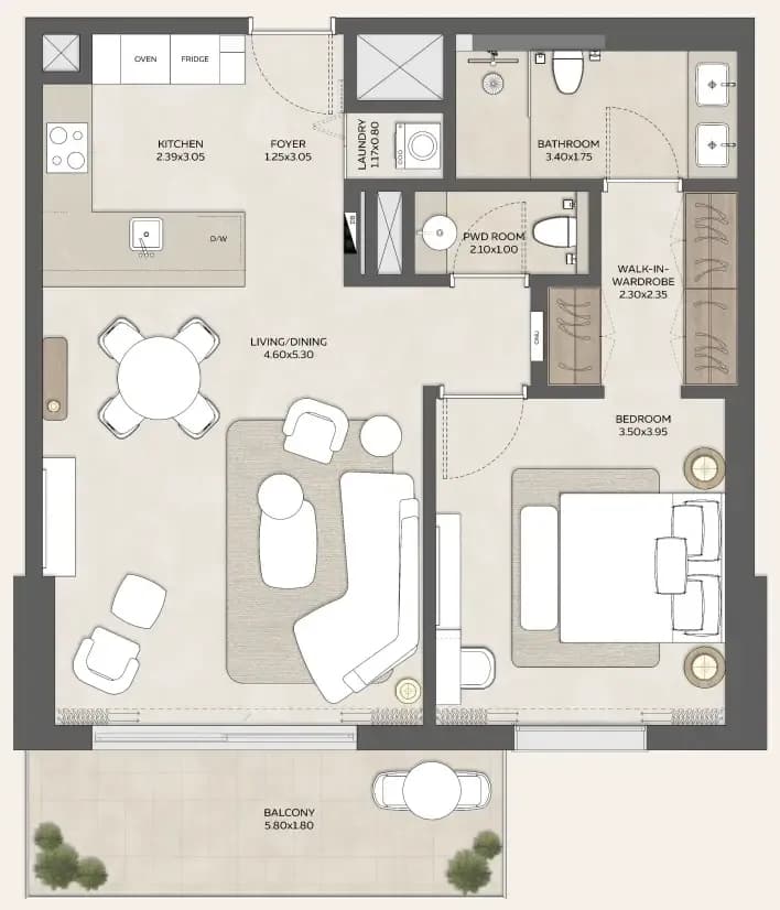 Expo Valley Views - Ghadeer 1 Bedroom