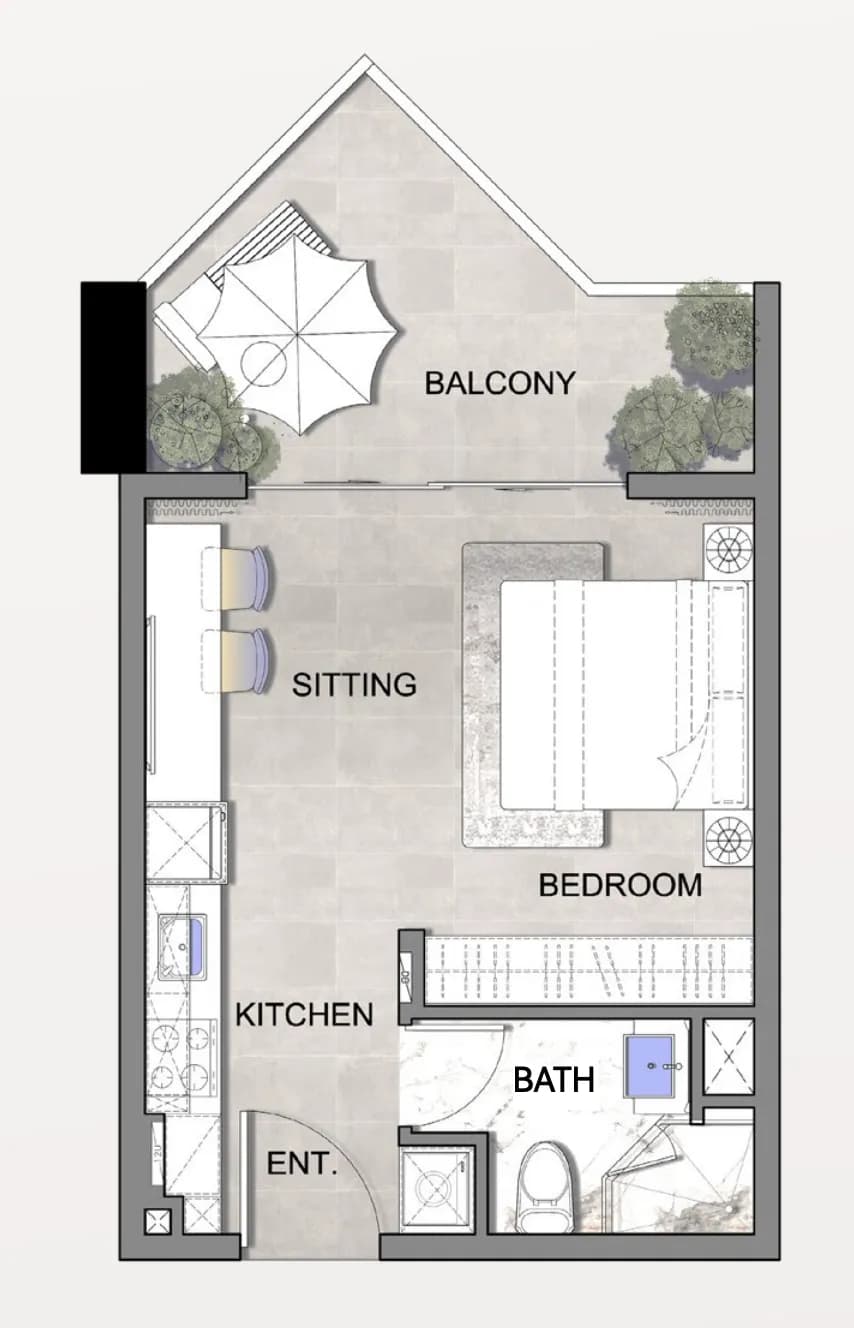 Listone Residence 0 Bedroom