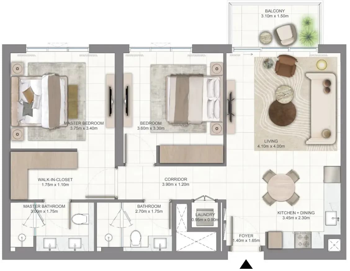 Golf Vale 2 Bedroom