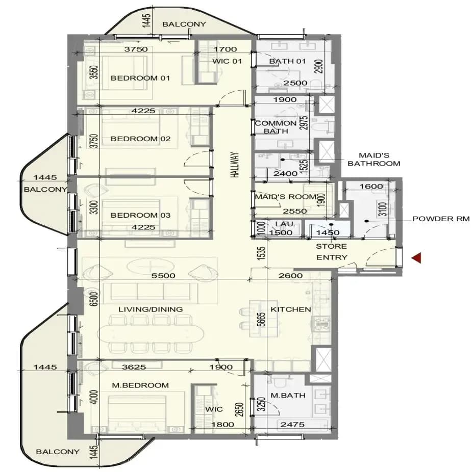 Takaya 4 Bedroom