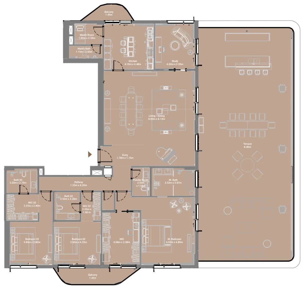 Takaya 3 Bedroom