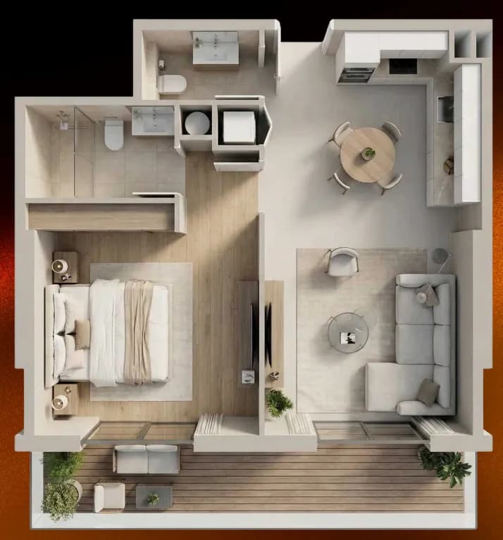 09 Life Residences 1 Bedroom
