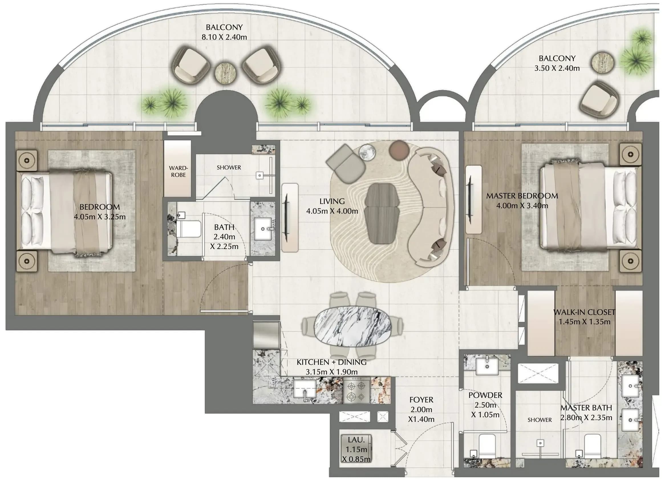 One Residence 2 Bedroom