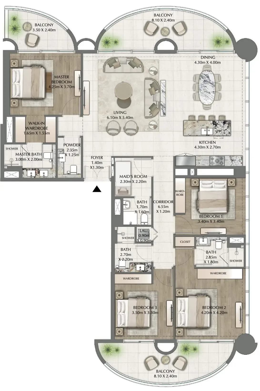 One Residence 4 Bedroom