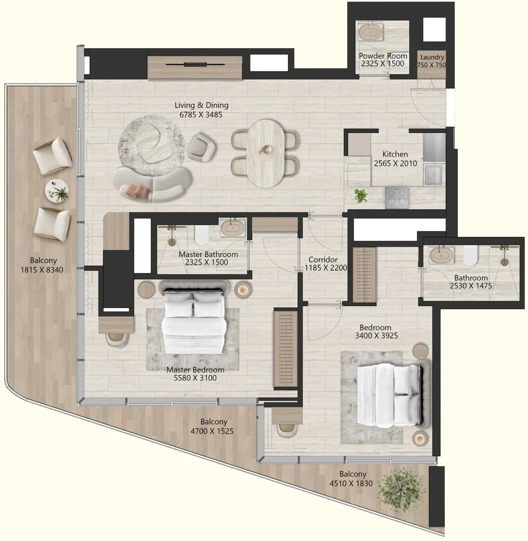 Il Vento 2 Bedroom