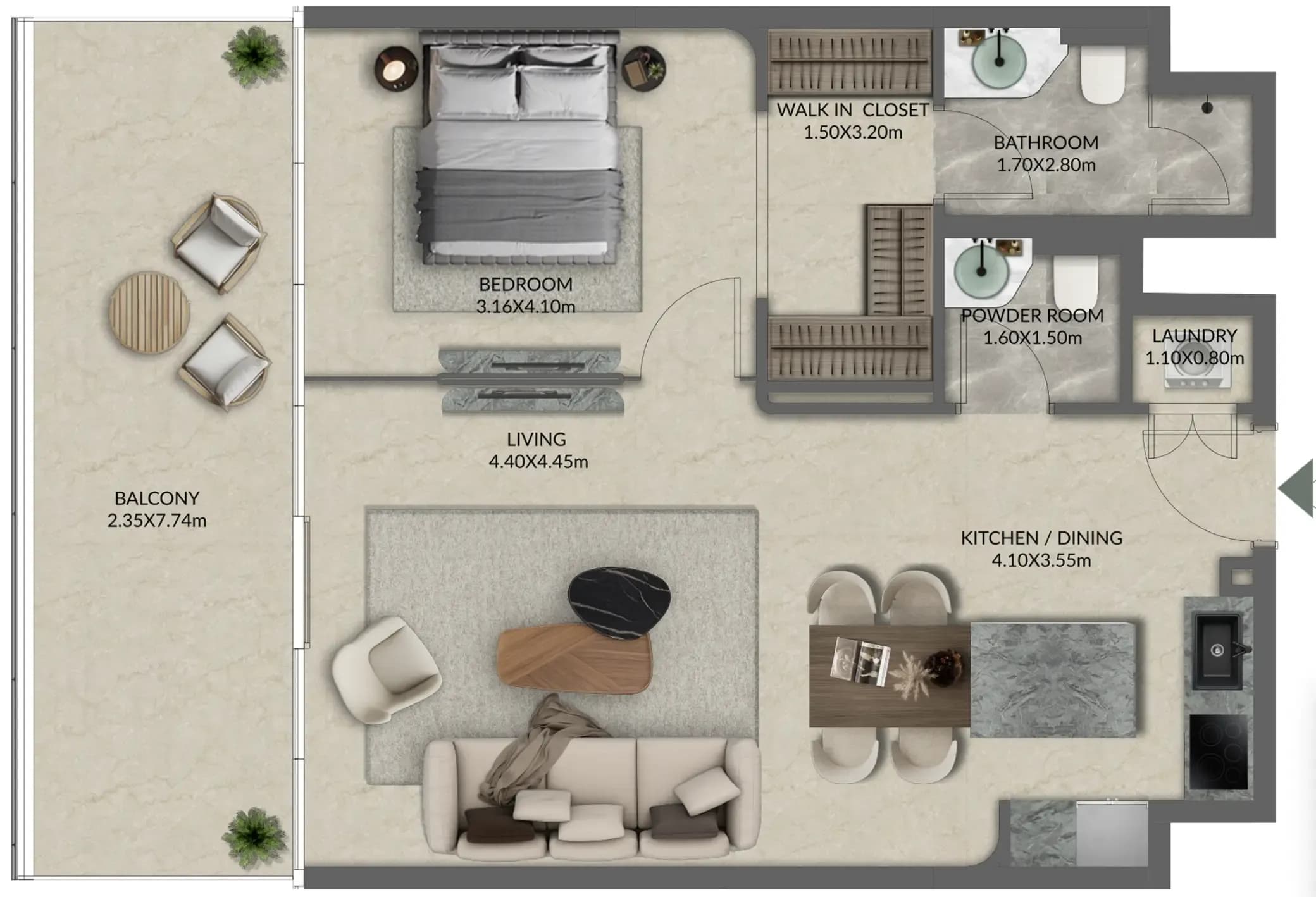 Palazzo Tissoli 1 Bedroom