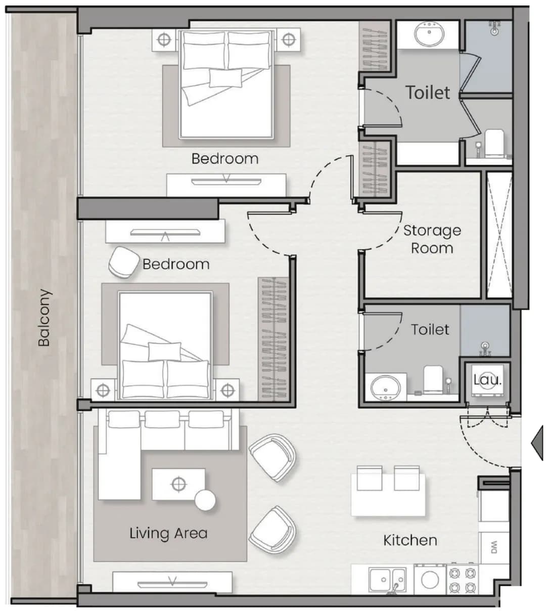Havelock Heights 2 Bedroom