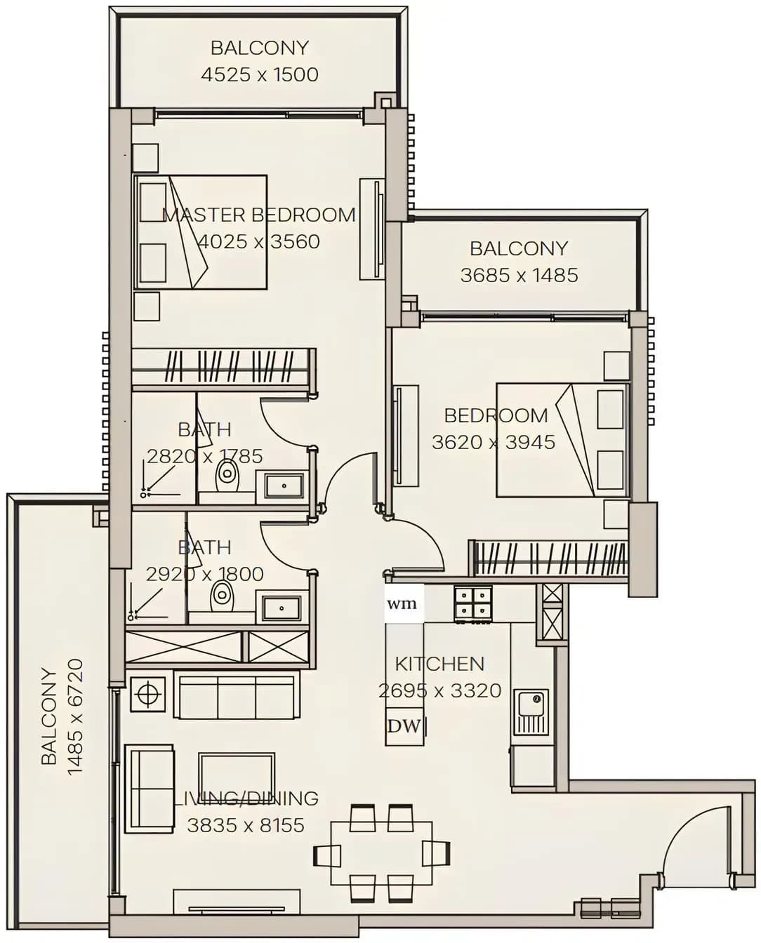 Nirvana Residences 1 2 Bedroom