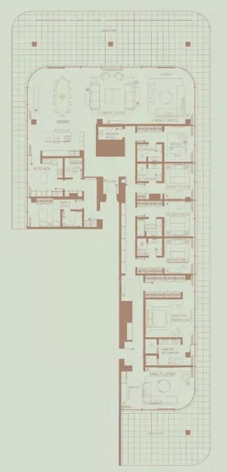 Eden House The Park 4 Bedroom