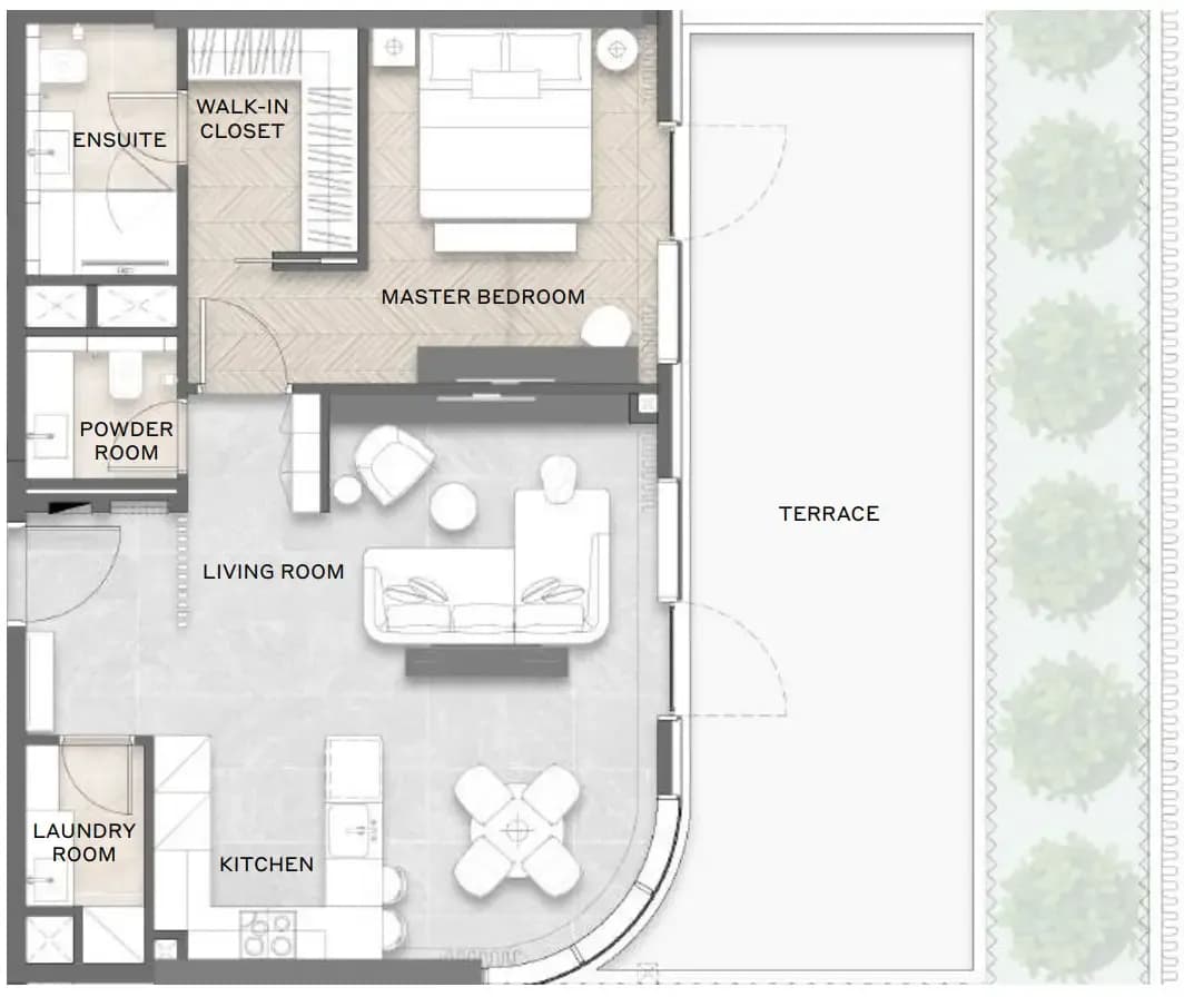 Avida Residences 1 Bedroom