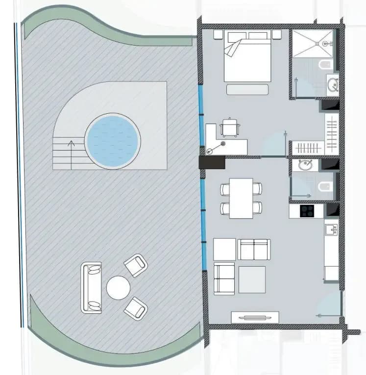 NEXT Coral 1 Bedroom