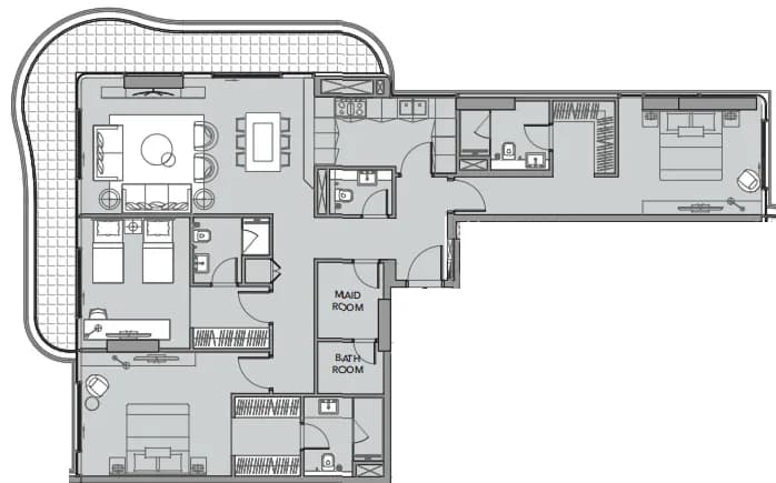 Beach Walk 4 3 Bedroom