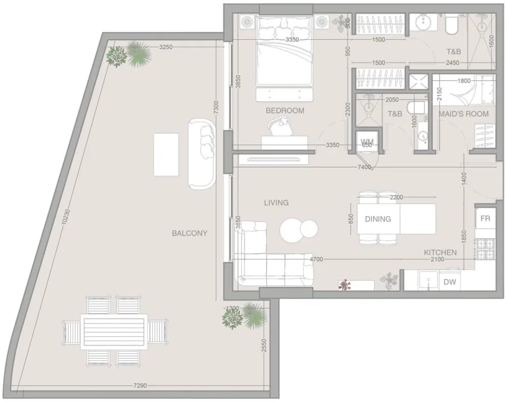 ESSENL1FE Residence 1.5 Bedroom