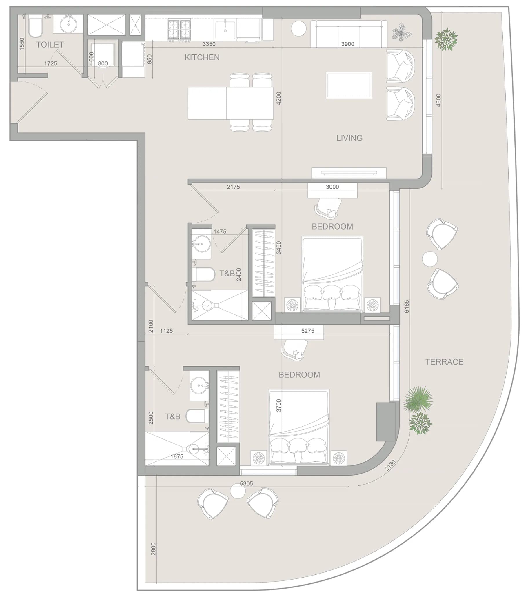S1LVA Park 2 Bedroom