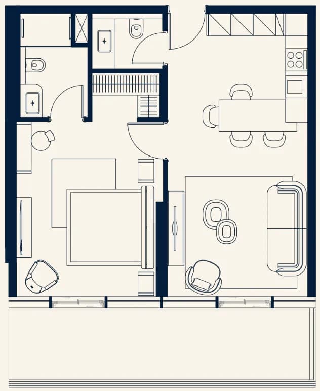 Trussardi Residences Phase Two 1 Bedroom