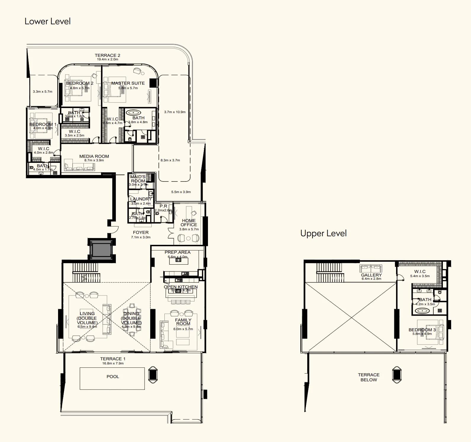 Orla Dorchester Collection 4.5 Bedroom