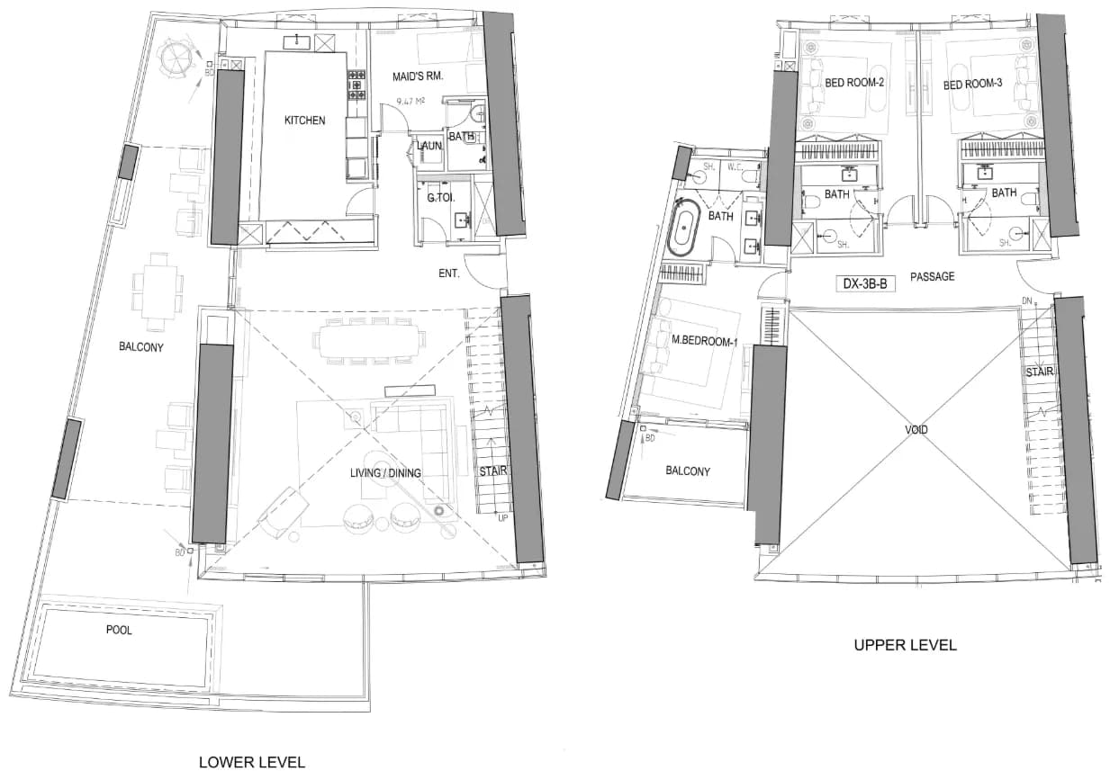 Cavalli Casa Tower 3 Bedroom