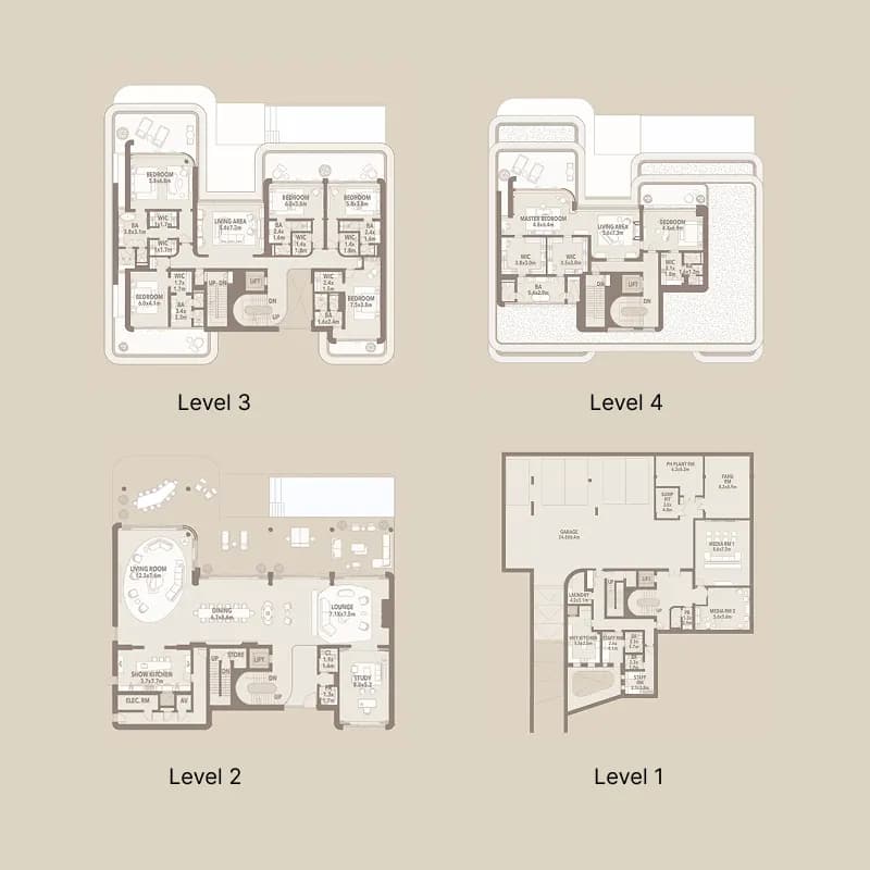 Jumeirah Asora Bay 7.5 Bedroom