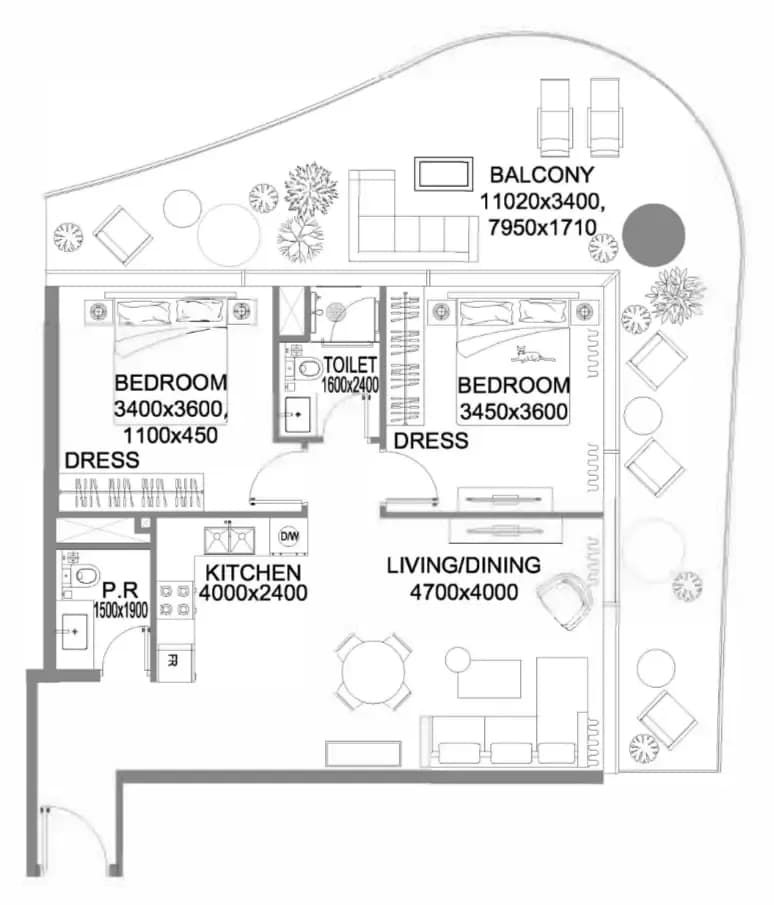 The WOW Tower 2 Bedroom