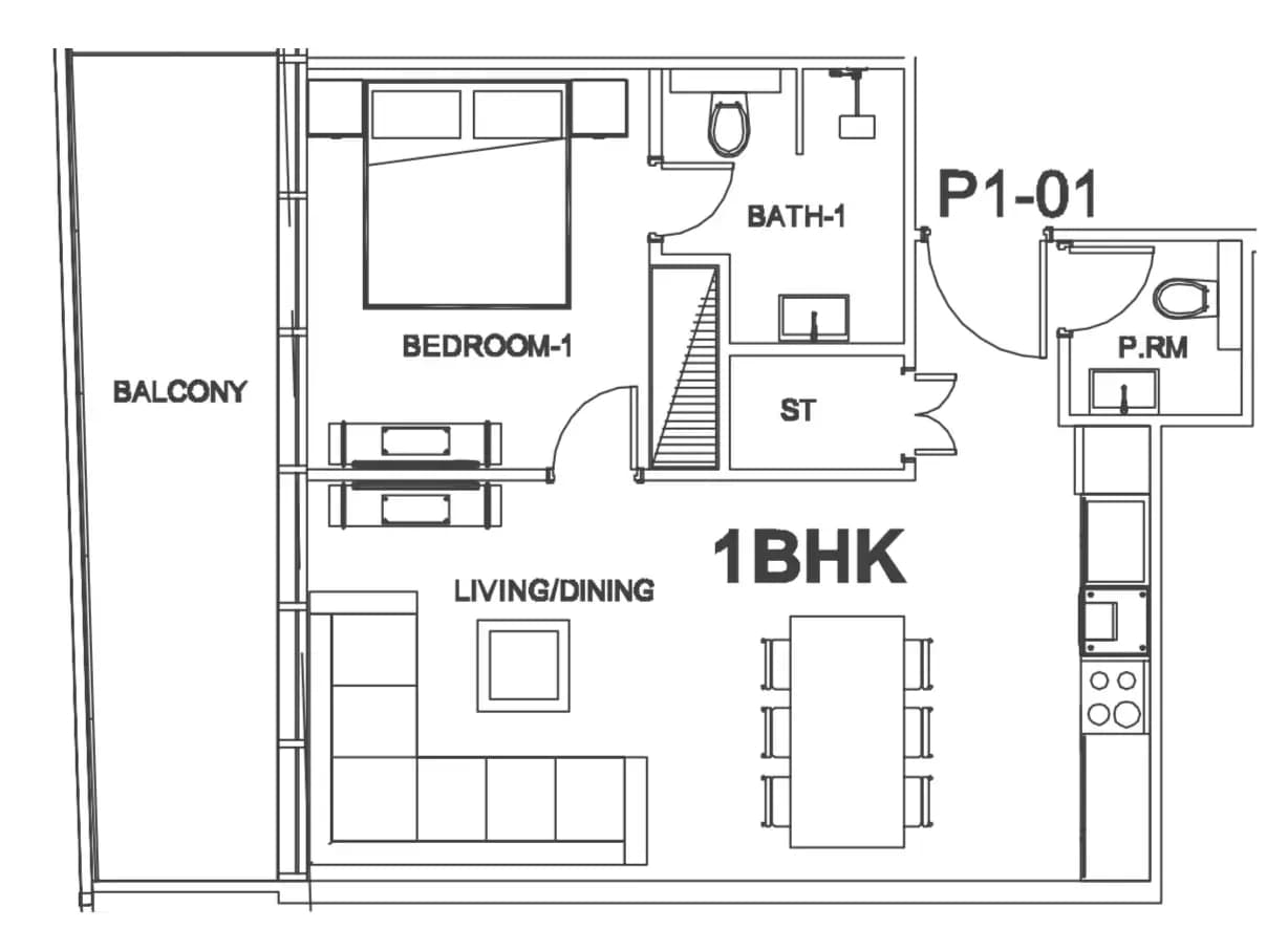Villa Del Arte 1 Bedroom