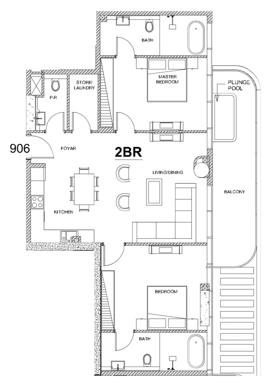 Villa Del Brunello 2 Bedroom