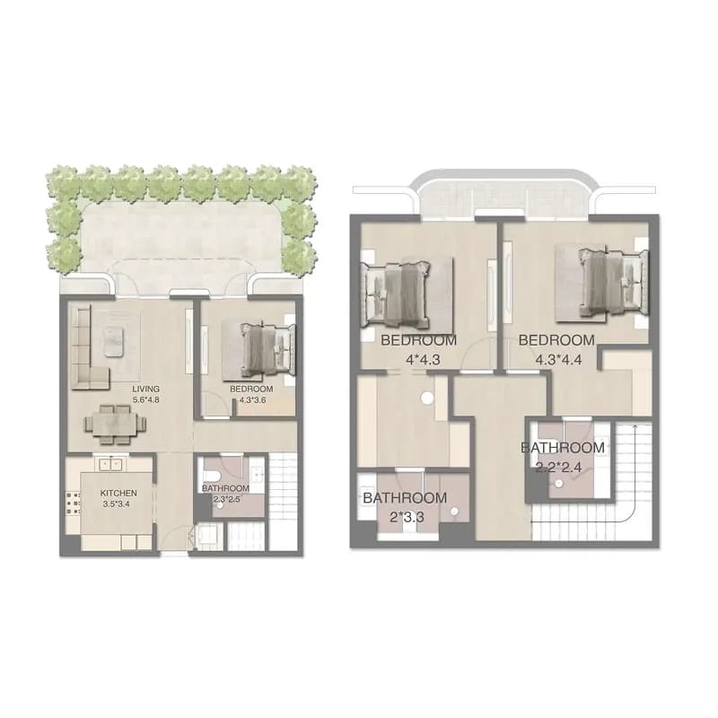 Mirasol Mina 3 Bedroom