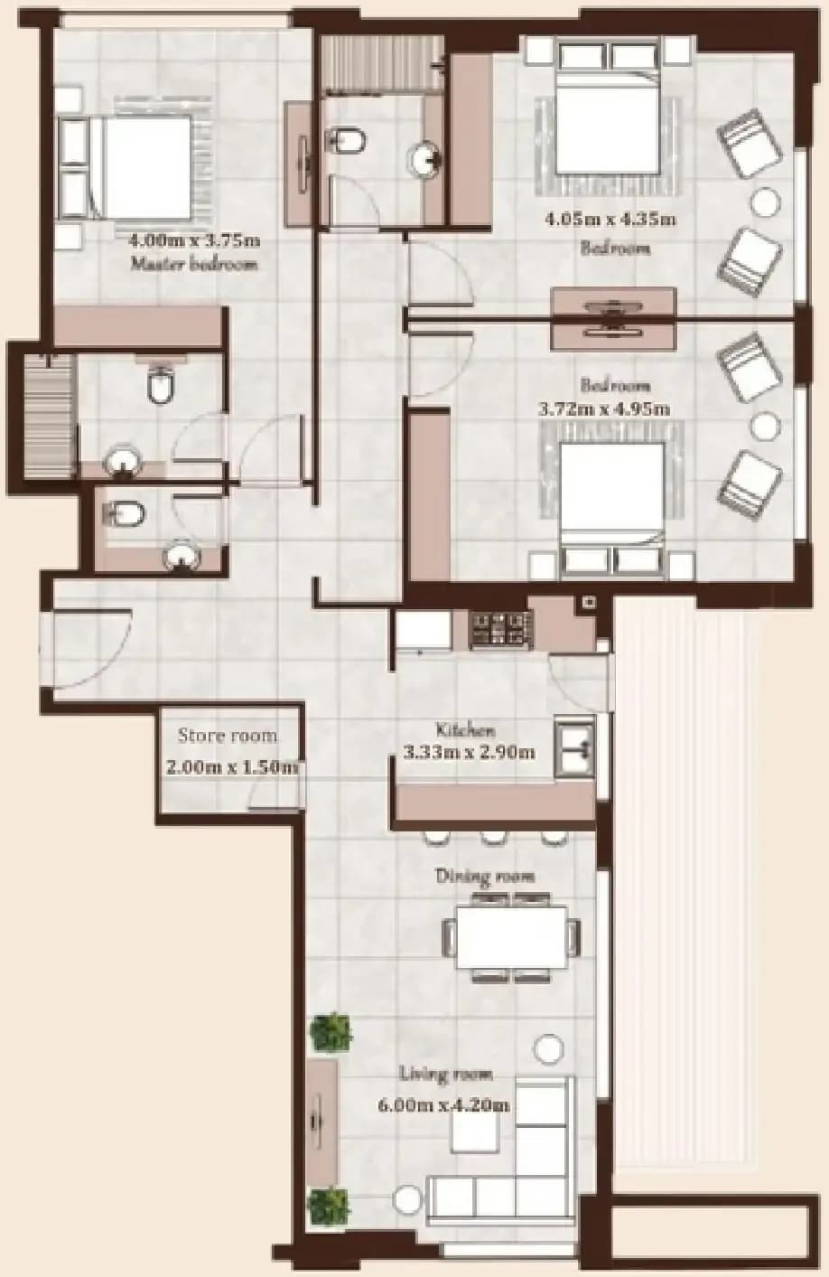 Maison Cannelle Residence 3 Bedroom
