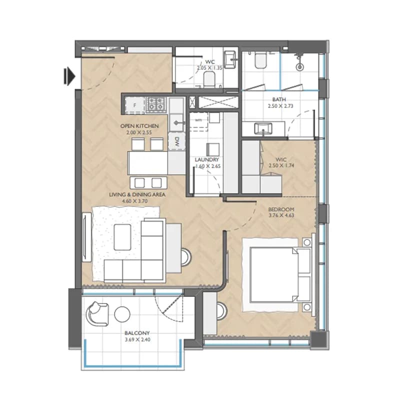 The Collective 1 Bedroom