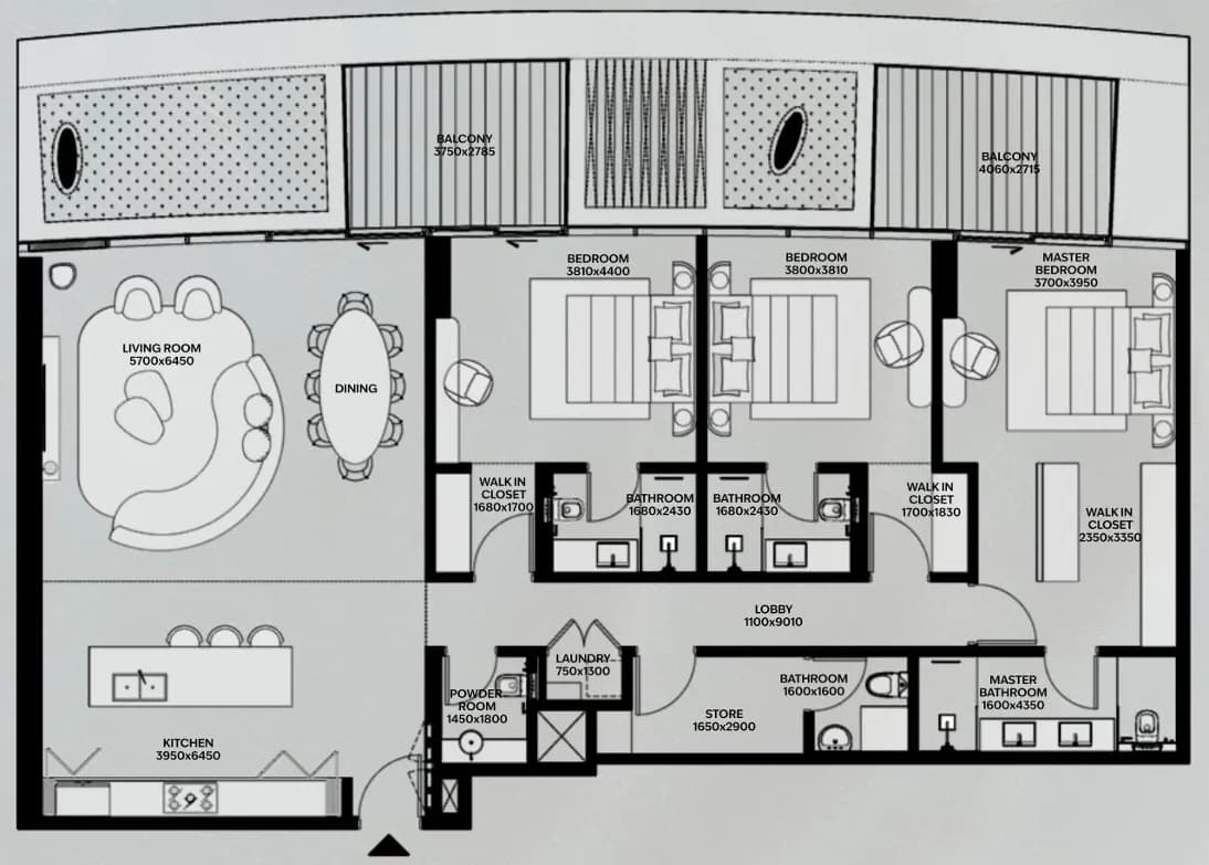 Lia by Avenew Development 3 Bedroom